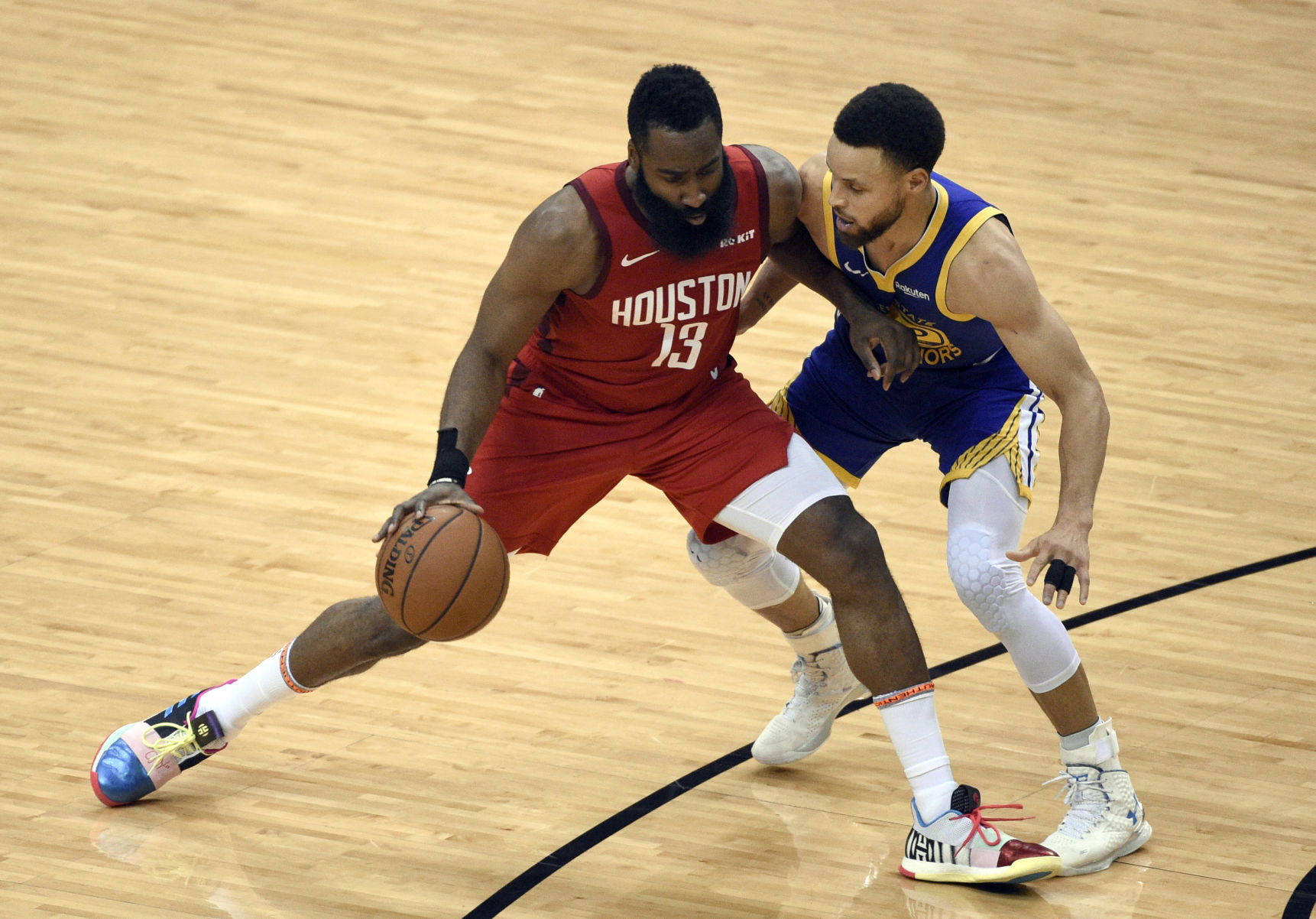 Warriors Rockets Basketball
